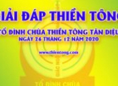 Video Giải Đáp Đạo Phật Khoa học Thiền Tông 26 tháng 12 năm 2020